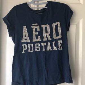 Navy blue Aéropostale short sleeve